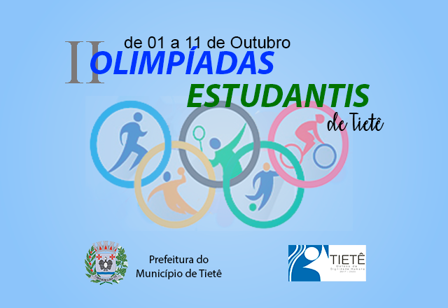 Olímpiada Municipal Estudantil tem início nesta segunda-feira