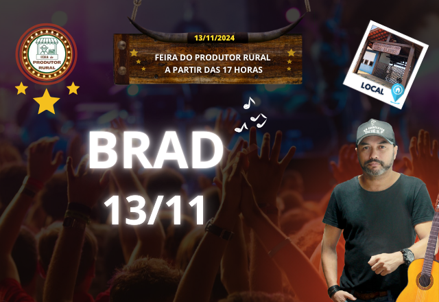 FEIRA DO PRODUTOR RURAL - 13/11