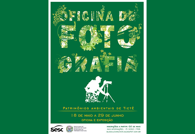 Oficina de Fotografia: Patrimônios ambientais de Tietê