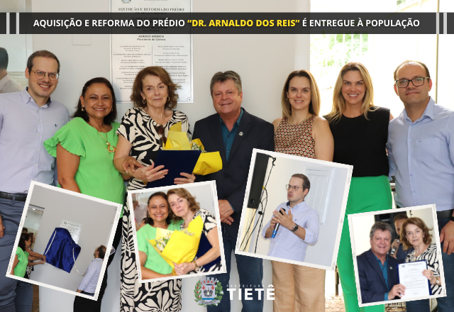 AQUISIÇÃO E REFORMA DO PRÉDIO DR. ARNALDO DOS REIS