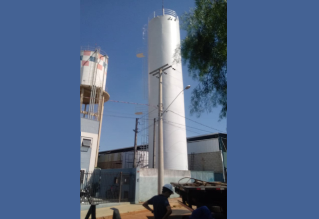 SAMAE instala novo reservatório no Bairro Altos da Bela Vista