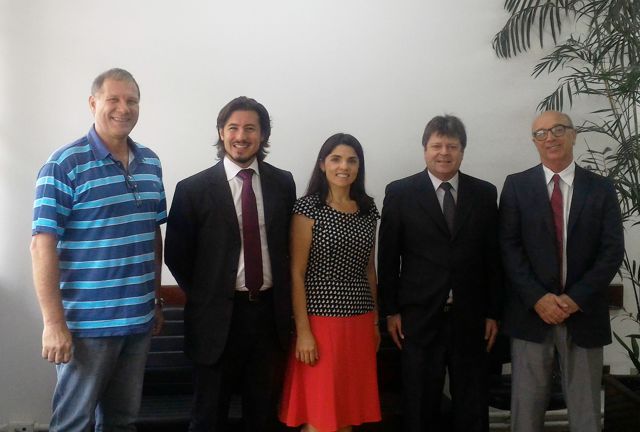 Vlamir Sandei e Secretários são recebidos por Juízes