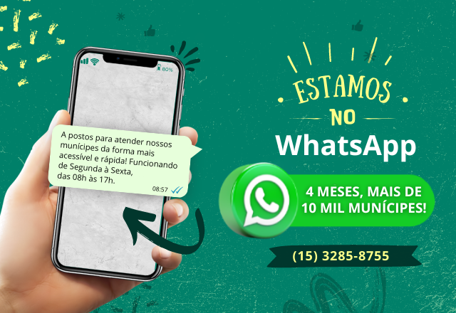 Iniciativa da Prefeitura, atendimentos via WhatsApp da Sabesp já superam 40  mil por mês